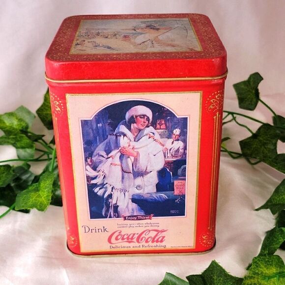 Coca Cola. Vintage Tin. Collectors Item. EUC - Picture 1 of 10
